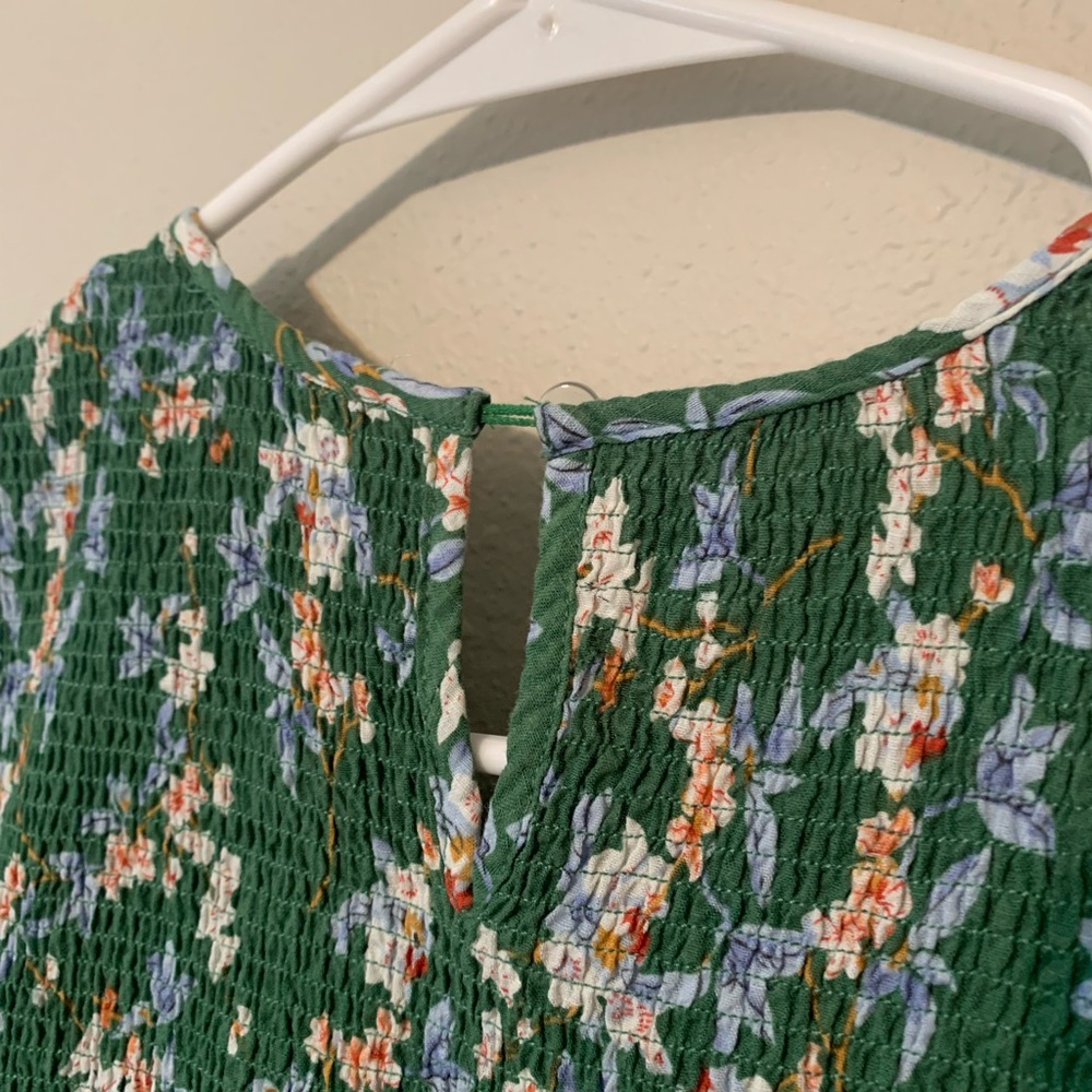 Roolee Green Floral Maxi Dress - Picture 5 of 9